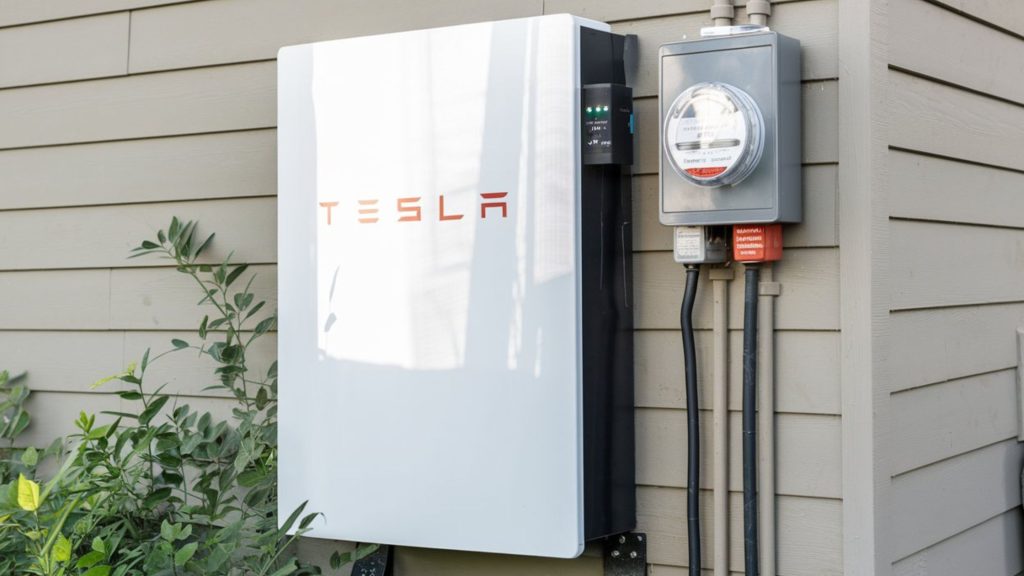 Tesla powerwall home battery