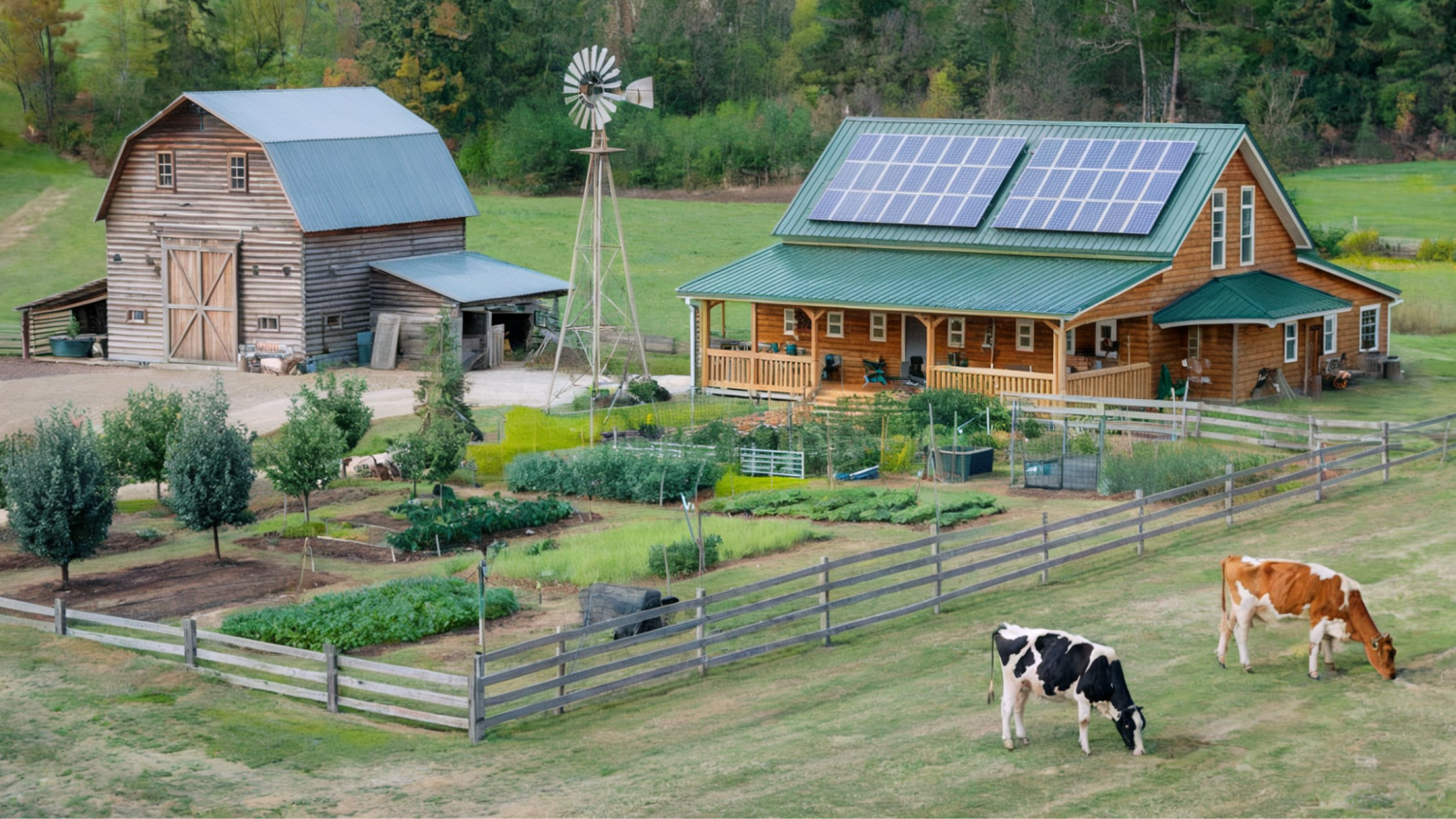 self sufficient homestead